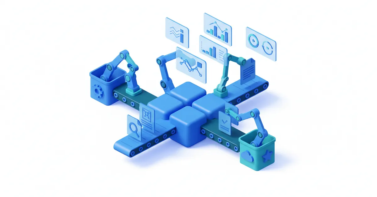 Illustration for AI-documentclassificatie: sorteren en routeren — Automatisering