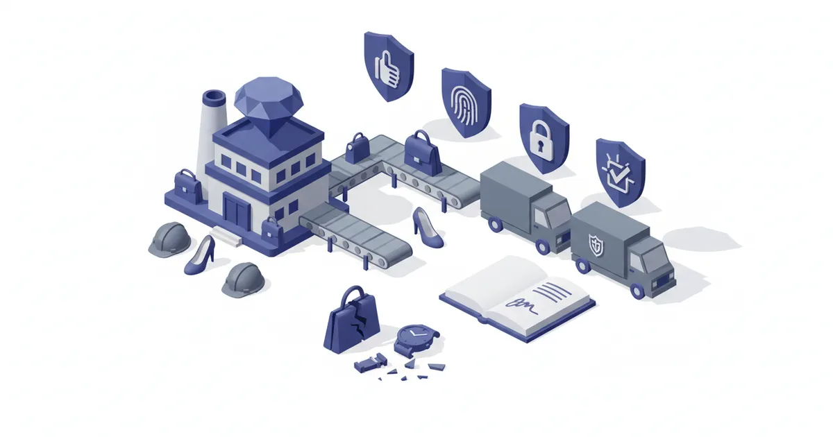 Illustration for Luxeproducten authenticatie: vervalsingen bestrijden met documentverificatie — Sector