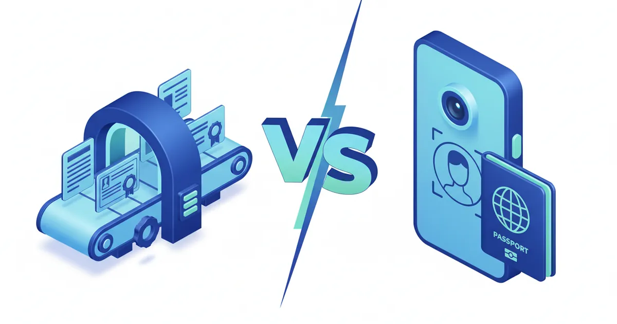 Illustration for CheckFile vs Jumio : comparaison complète 2026 — Guide