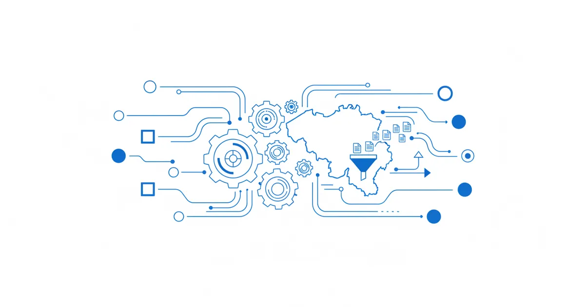 Illustration for Classification de documents par IA : tri, routage et traitement automatique — Automatisation