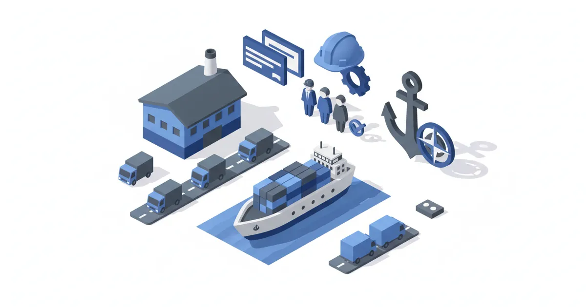 Illustration for Conformidad marítima: certificados de buques, verificación de tripulación y control de Estado rector del puerto — Industria