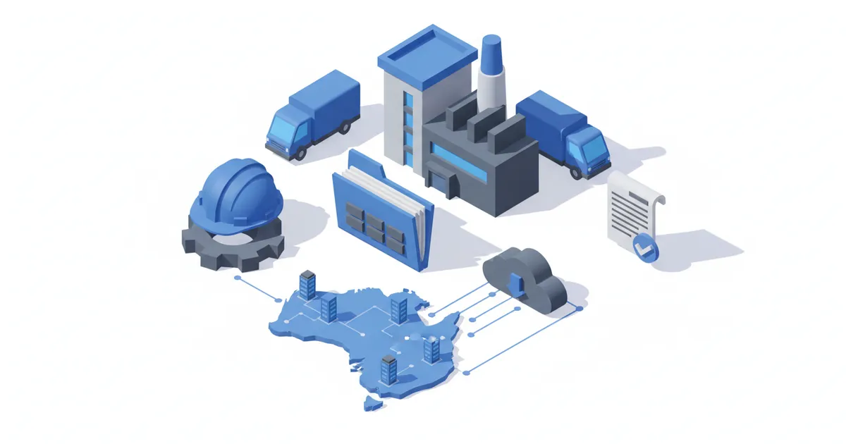 Illustration for Contractor Compliance Software for Construction in Australia: Subcontractor Document Management โ Industry