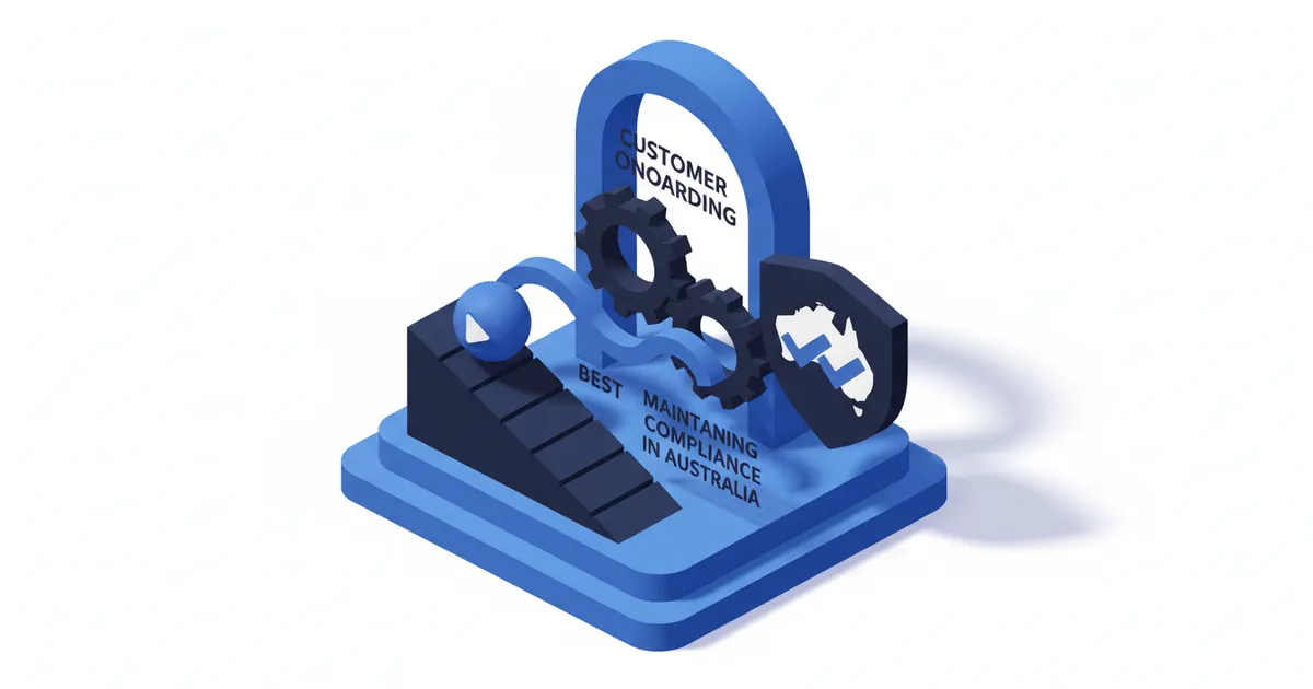 Illustration for Customer Onboarding Best Practices: Reducing Friction While Maintaining Compliance โ Guide