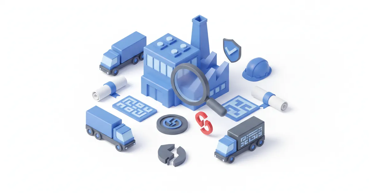 Illustration for Faux statuts d'entreprise au Québec : détection fraude KYB — Industrie