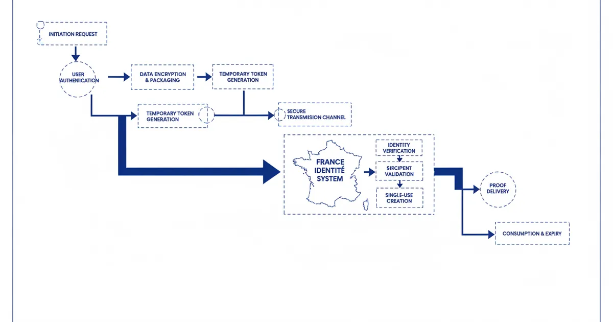 France Identitรฉ: Single-Use Digital ID Proof