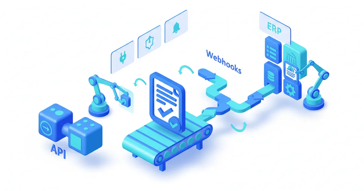 Validacao Documental: API, Webhooks e ERP