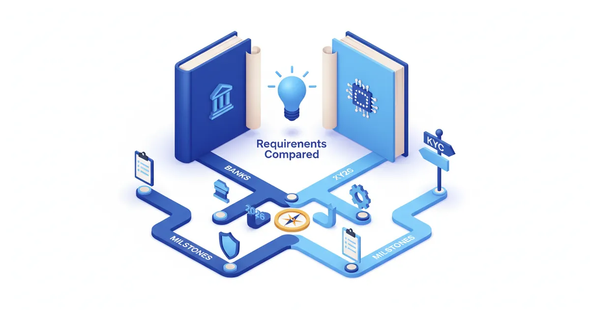 KYC Banks vs Fintechs: Requirements Compared in 2026
