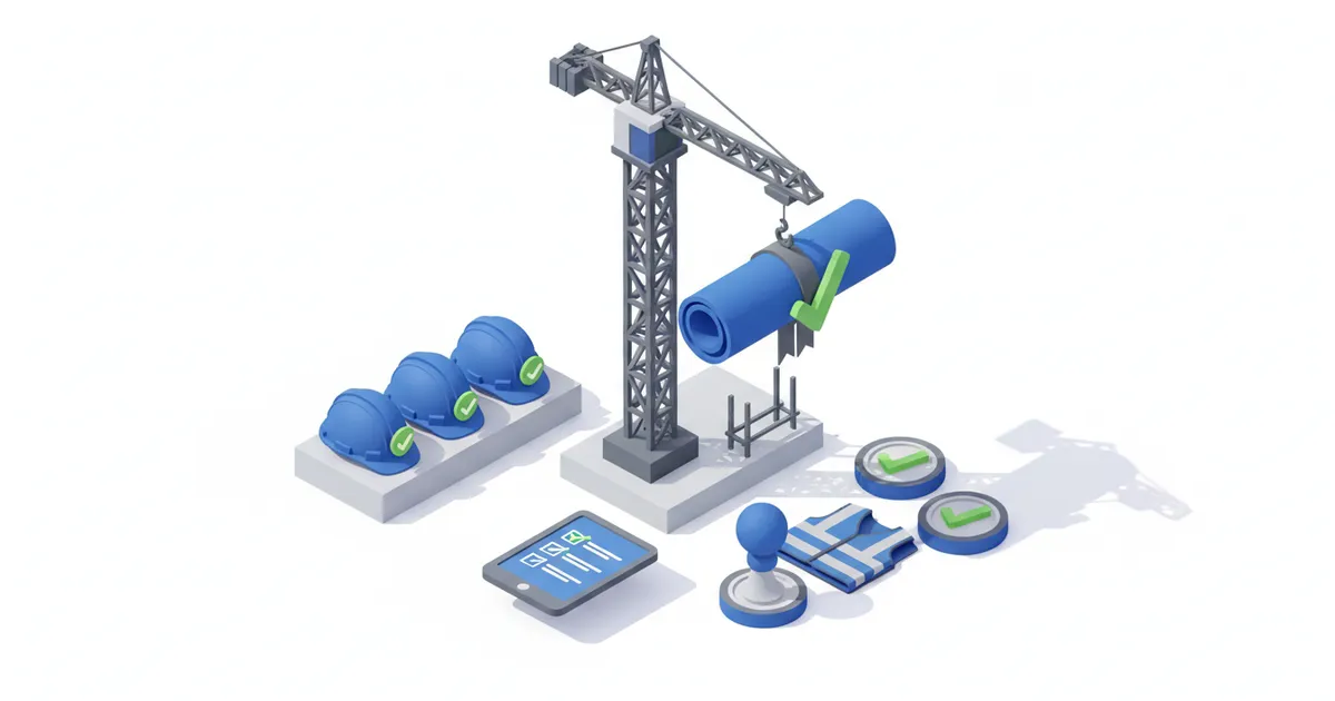 Illustration for Logiciel de conformité sous-traitants BTP en Belgique — Industrie