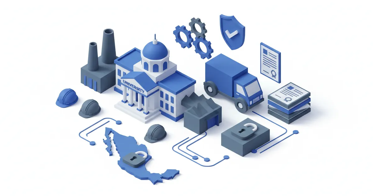 Illustration for Verificación de Identidad Estudiantil en México: Prevenir el Fraude de Títulos — Industria