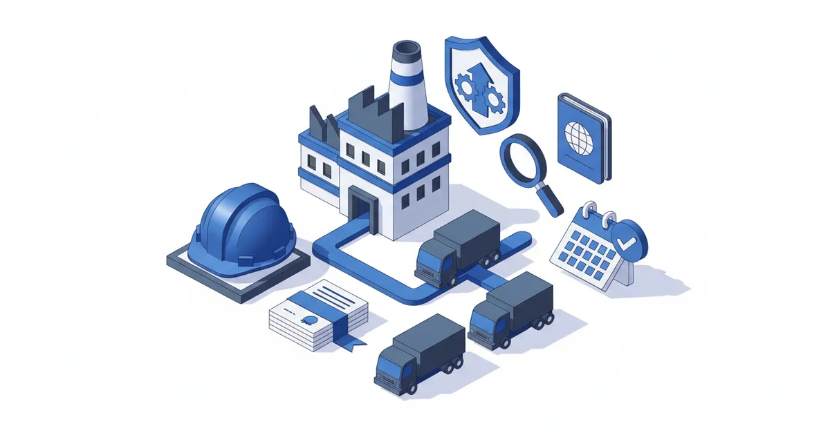 Illustration for Verificación de visa de trabajo para empleadores en México: guía 2026 — Industria