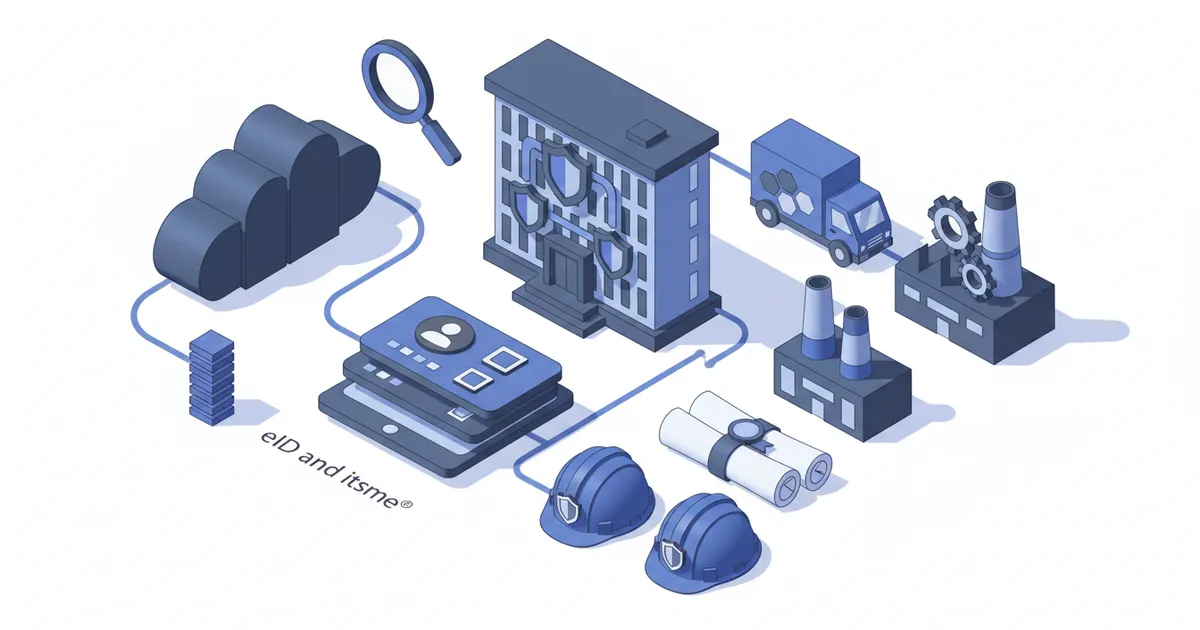 Illustration for Overheids-ID-verificatie: DigiD, eHerkenning en e-overheid in Nederland — Sector