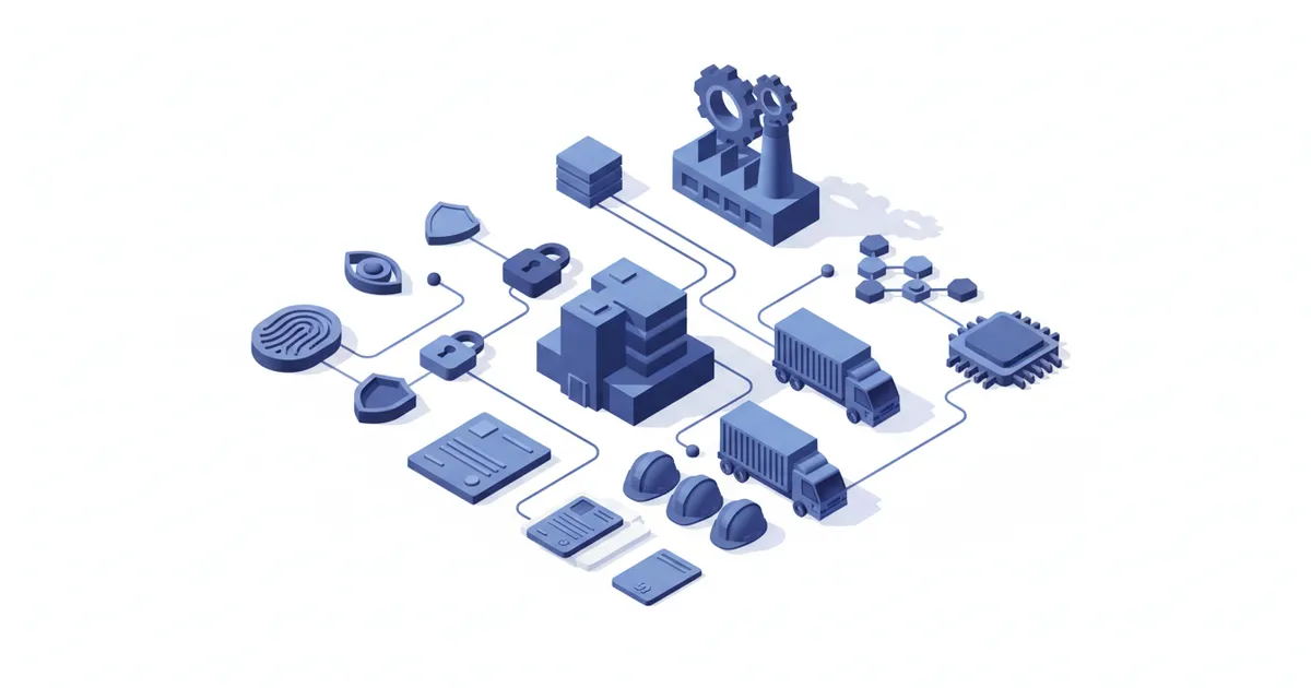 Illustration for Verificacao de identidade: métodos e tecnologia — Indústria